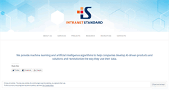 Desktop Screenshot of intranetstandard.com